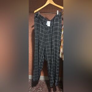 Torrid Wide Leg Stretch Crepe High-Rise Pant